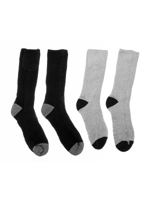 Cotton Electric Rechargeable Battery Heated Socks Winter Cycling Ski Warmer Feet Socks